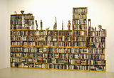 Thumb_paintings-that-compose-bookshelves-with-small-stautes-on-top